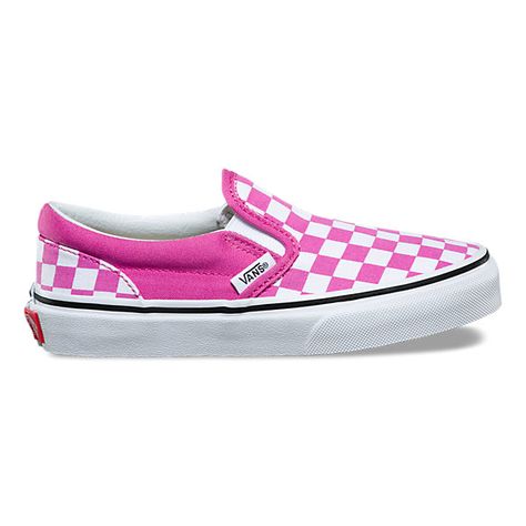 Vans Slip On Shoes, Cute Vans, Vans Checkerboard, Kawaii Shoes, Vans Slip On, Fresh Shoes, Hype Shoes, Vans Sneakers, Pink Shoes