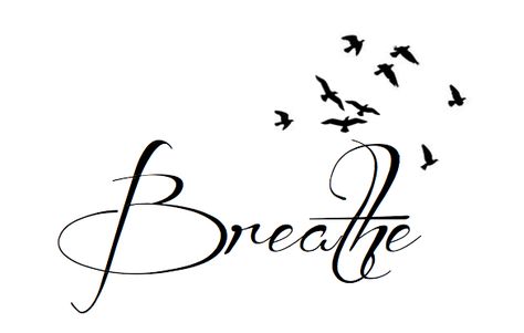 Want a just breathe tattoo with little birds Just Breathe Tattoo, Wrist Tattoos Girls, Wörter Tattoos, Anchor Tattoos, 1 Tattoo, Word Tattoos, Piercing Tattoo, Love Tattoos, Mini Tattoos