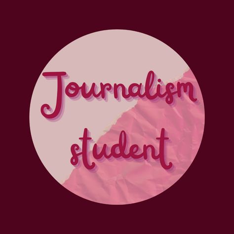 Journalism Stickers, Student Design, Design Student, Calm Artwork, Keep Calm Artwork, For Sale, Pink, Quick Saves, Design