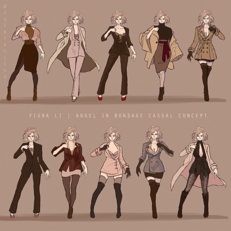 Secret Agent Clothes, Spy Outfit, Spy Girl, Fashion Terms, Special Agent, Clothing Details, Drawing Clothes, Business Dresses, Character Outfits