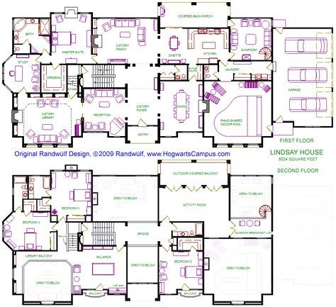 Manor Floor Plan, Second Floor Balcony, House Plans Mansion, Mansion Floor Plan, Pipe Organ, Castle House, House Blueprints, Cedar Wood, Building Plans