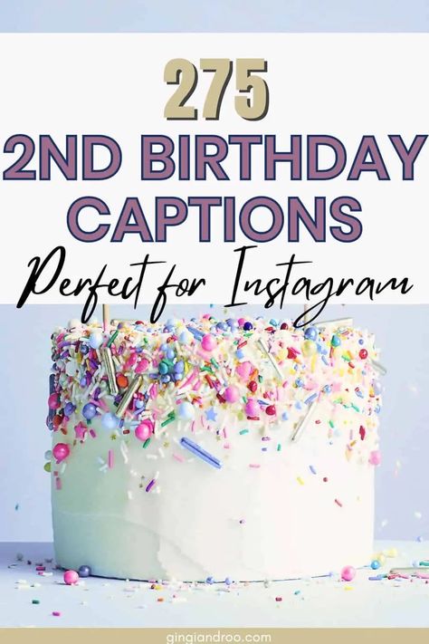 Celebrate your little one's big day with style! Find the perfect 2nd birthday captions to make their special moments shine. From cute and cuddly to funny and fabulous, these captions have got you covered. Pin now and make their 2nd birthday bash unforgettable! Quotes For 2nd Birthday, 2nd Birthday Puns, Two Years Old Quotes, Two Year Old Birthday Sayings, 2 Year Birthday Quotes, 2nd Birthday Sayings, Turning Two Quotes, Two Year Old Quotes Birthday, 2nd Birthday Daughter Quotes