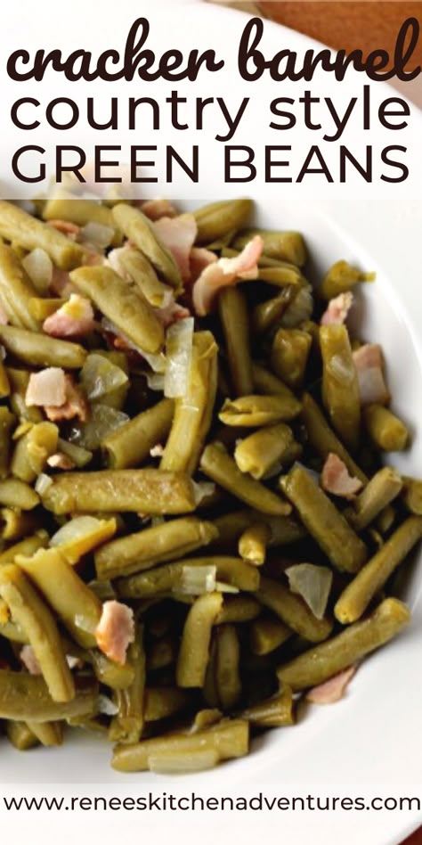 Greenbean Recipes Canned, Blue Lake Green Beans Recipe, The Best Canned Green Beans, Green Beans From A Can Recipes, Easy Green Bean Recipes Canned, Green Beans In A Can Recipes, Cooking Canned Green Beans, Best Green Beans Canned, Southern Green Beans Canned