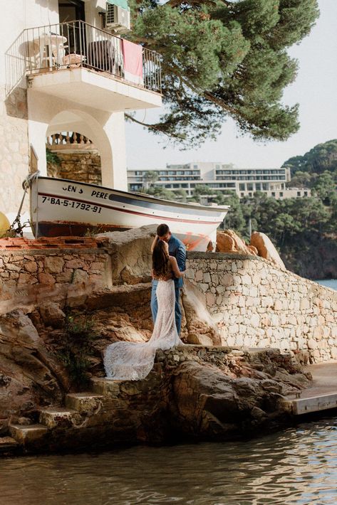 Spain Elopement Destinations, Elopement Abroad, Mallorca Elopement, Spain Elopement, Greece Elopement, Wedding Spain, South Of Spain, The Cove, Costa Brava