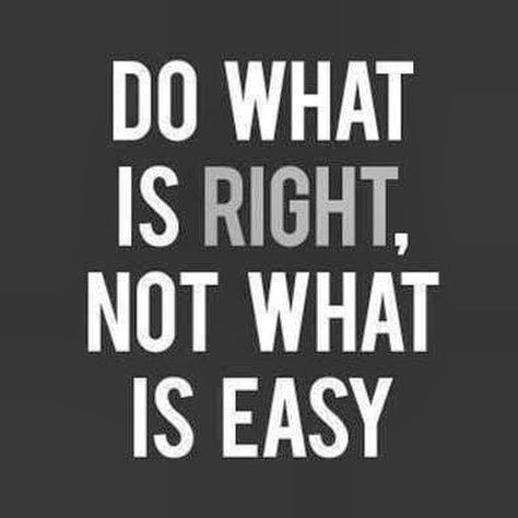 Doing the right thing isn't always easy and what is easy isn't always right. You have to take a stand Teacher Painting, Dbt Therapy, Heart Breaks, Nice Images, Positive Mood, Positive Living, Inspirational Messages, Do What Is Right, E Card