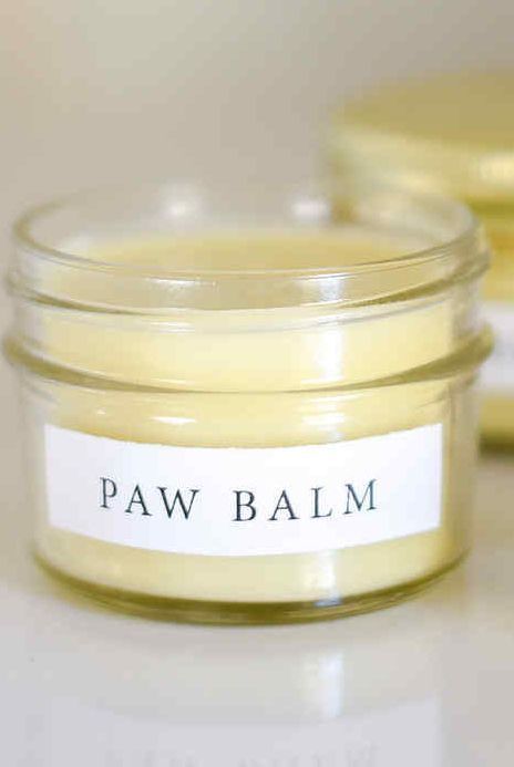 Homemade Balm, Dog Paw Balm, Gifts Homemade, Paw Balm, Ice Snow, Sugar Scrubs, Dog Skin, Dog Crafts, Paw Pads