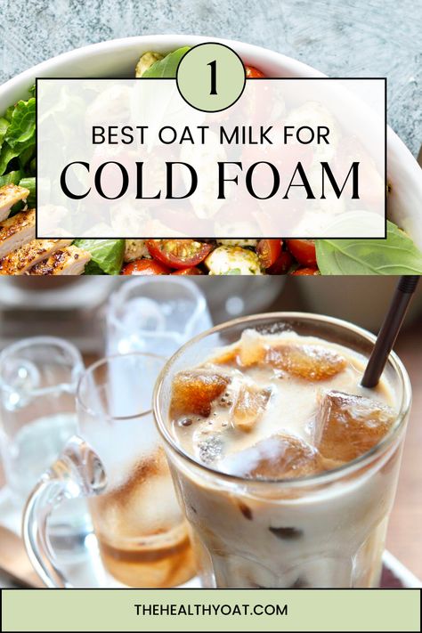 best oat milk for cold foam at home Barista Oat Milk Recipe, Oat Milk Cold Foam, How To Make Creamy Oat Milk, How To Make Your Own Oat Milk, Easy Oat Milk, Make Your Own Oat Milk, Cold Oats, Chef Boyardee, Oat Milk Recipe