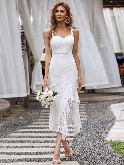 Beachy wedding dress boho