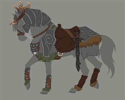 cyprussian - Hobbyist, Digital Artist | DeviantArt Horse Halloween Costumes, Medieval Horse, Horse Costumes, Horse Armor, Fantasy Horses, Horse Drawing, Horse Drawings, Animal Sketches, Armor Concept