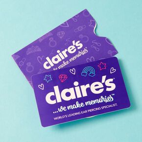 Gift Cards | Claire's US Barns And Noble Gift Card, Five Below Gift Card, Bday List, Holiday Aesthetic, Purple Cards, 24th Birthday, Wedding Invitation Card Design, Walmart Gift Cards, Christmas Carols