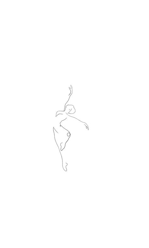 Check more at https://ideatatto.com/minimalistic/2073/ Small Dancer Tattoo Ideas, Minimalist Dance Tattoo, Dance Related Tattoos, Dancer Tattoo Ideas, Dance Tattoo Ideas, Dancer Tattoos, Dance Art Drawing, Dance Tattoos, Ballet Tattoo