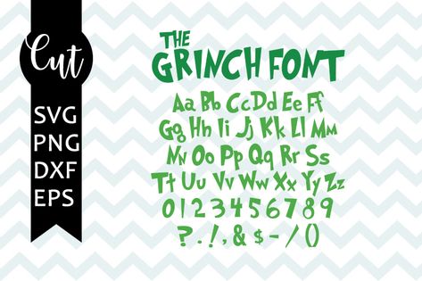 The Grinch Font, Grinch Cricut Projects Free, Grinch Images For Cricut, Drink Up Grinches Svg Free, Free Grinch Font For Cricut, The Grinch Svg Files Free, Grinch Schedule Svg, Grinch Font Cricut, Whoville Svg Free