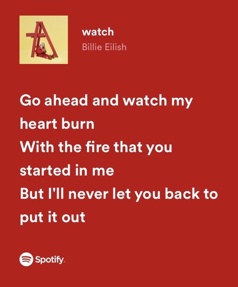 Tear Burns, Watch My Heart Burn, Lyrics Aesthetic, Desk Decoration, Go Ahead, Billie Eilish, My Heart, Tik Tok, Desk