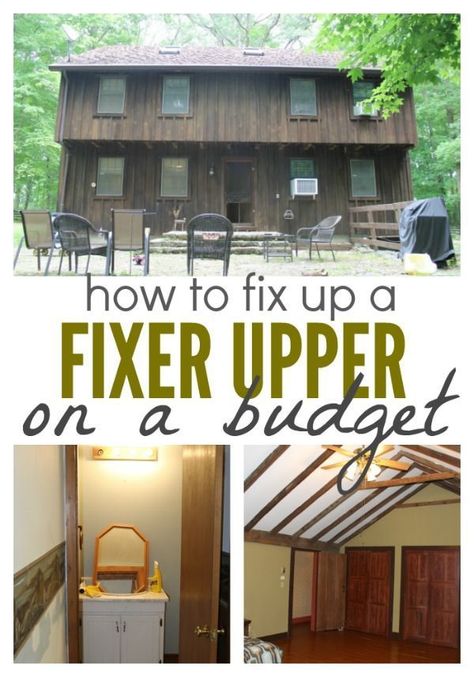 fixer upper Modern Exteriors, Easy Home Improvement Projects, Upper House, Easy Home Improvement, Home Improvement Loans, Up House, Flipping Houses, Diy Home Decor On A Budget, Year Plan