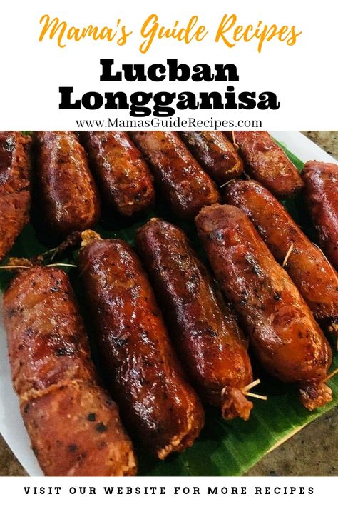 Longganisa Recipe, Lucban Longganisa Recipe, Longganisa Recipe Homemade, Longaniza Recipe, Longanisa Recipe, Homemade Bologna, Bangus Recipe, Sausage Seasoning, Homemade Sausage Recipes