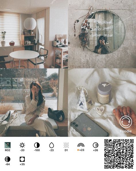 Qr Foodie, Foodie Filter Code, Code Foodie, Filter Foodie, Foodie Code, Filter Guide, Foodie Filter, Vsco Filter Instagram, Foodie Photography