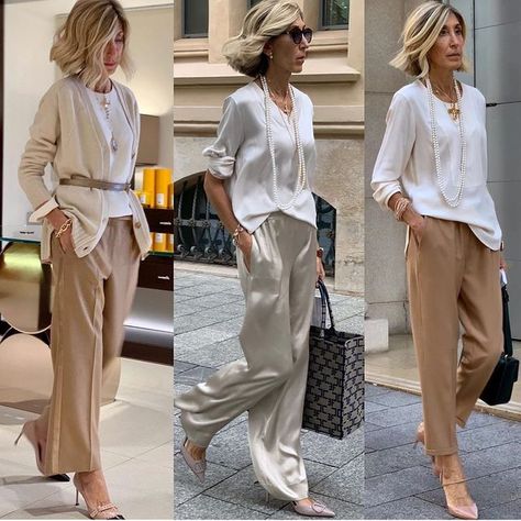 WOMAN STREETSTYLES ❤️ on Instagram: “1,2 or 3” Classic Fashion Looks, Fall Work Outfits, Susi Rejano, Workwear Women, Business Professional Outfits, Mode Tips, 60 Fashion, Fall Outfits For Work, Outfits 2022