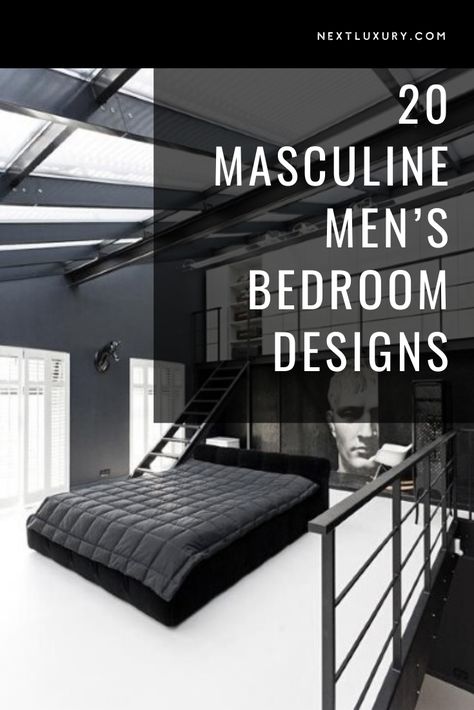 Mens Bedroom Wall Decor, Modern Bedroom Design For Men, Young Men Bedroom Ideas Guys, Bare Bedroom, Young Men Bedroom, Male Bedrooms, Young Man Bedroom, Man Bedroom Ideas, Men’s Bedroom Ideas