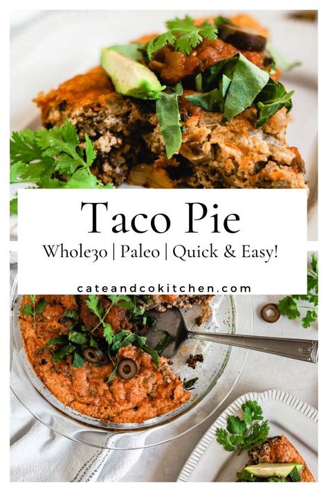 Taco Easy, Paleo Mexican Recipes, Paleo Taco, Whole30 Easy, Beef Taco Casserole, Quick And Healthy Breakfast, Paleo Meal Prep, Whole30 Dinner Recipes, Whole 30 Meal Plan