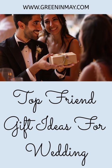 If you have a close friend getting married, there’s a lot of pressure to ensure their wedding gift is thoughtful and appropriate. From practical presents to fun keepsakes, here are some of the best wedding gift ideas from friend to newlyweds! Wedding Gifts From Best Friend, Wedding Surprise Ideas Friends, Wedding Gift For Best Friend Bride, Wedding Gifts For Best Friend, Best Friend Wedding Gift, Gift Ideas For Wedding, Practical Wedding Gifts, Unique Wedding Gift Ideas, Wedding Gift For Girl