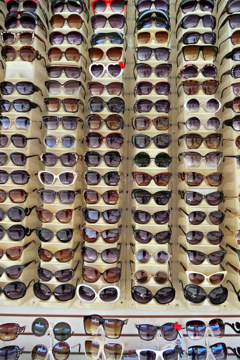 $5 sunglasses only at Santee Alley! Santee Alley, Los Angeles Fashion District, Fashion District Los Angeles, La Baby, Store Interiors, Los Angeles Fashion, Wholesale Sunglasses, Fashion District, Where To Shop