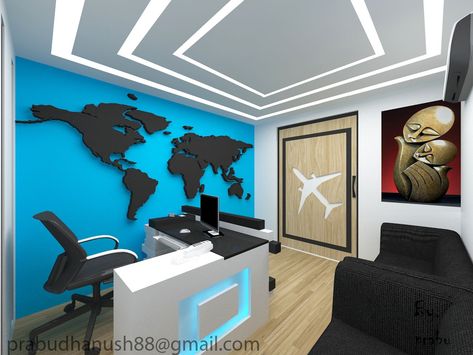 Travel Agency Office Decoration, Overseas Education Office Interior, Visa Consultant Office Interior, Travel Agency Office Interior Ideas, Visa Office Interior Design, Travel Office Interior Design, Immigration Office Interior, Tourism Office Design, Travel Office Interior Ideas