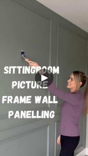 1.7K reactions · 62 shares | Wall panelling and Painting DIY project complete in the sittingroom 💞💞💞💞

Love this style Picture Frame Panelling and paired with this Green colour paint 🎨 beautiful 💞💞

Sittingroom is nearly complete just some final finishing touches 😍😍

Hit Follow for some more DIY Home Inspo 🛠️💞💞

#diy #diyhomeprojects #diypanelling #panellingwalls #diypainting #painting #greenpaint #paintingtips #paintingideas #diypaintingproject #paintideas | Marie | DIY | Home Styling | Newbuild | whitleavitt · Original audio Paneling Walls Makeover, Paneling Walls, Diy Home Updates, Wall Panelling, Home Styling, Home Inspo, Green Paint, Picture Frame Wall, Green Colour