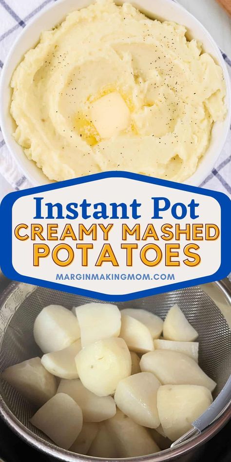 Instant Pot Mashed Potatoes, Wallpaper Food, Pot Recipes Easy, Making Mashed Potatoes, Mashed Potato Recipes, Instant Pot Recipes Chicken, Easy Instant Pot Recipes, Instant Pot Dinner Recipes, Chicken Alfredo