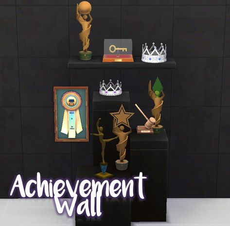 Sims 4 Cc Trophies, Sims 4 Cc Trophy, Sims 4 Award Ceremony, Sims 4 Cc Awards, Sims 4 Award Cc, Sims 4 King Crown, Sims 4 Trophy Cc, Realistic Sims, Homecoming King