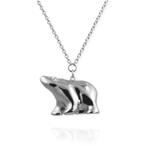 Women's Silver Necklace by Jana Reinhardt Jewellery Polar Bear... ($110) ❤ liked on Polyvore featuring jewelry, necklaces, silver, silver star necklace, silver necklace, polish jewelry, polish silver jewelry and silver jewellery Bear Jewelry, Polar Night, Silver Bear, Star Necklace Silver, Necklaces Silver, Silver Necklaces Women, Bear Necklace, Bear Pendant, Jewellery Silver