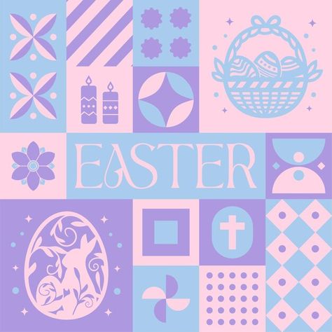 Christ Easter, Scandinavian Pattern, Geometry Design, Packaging Ideas, Food Packaging, Scandinavian Style, Seamless Pattern, Premium Vector, Concept Design