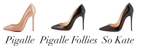 What’s the Difference: Christian Louboutin’s Pigalle, Pigalle Follies and So Kate Pumps Red Bottom Pumps, Ouch Pouch, Pigalle Follies, Louboutin Pigalle, Christian Louboutin Boots, European Shoes, Christian Louboutin Pigalle, So Kate, Louboutin Heels