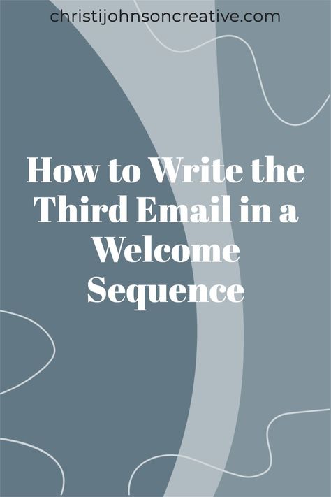 Learn exactly how to write the third email in your nurture sequence! This email is where you pitch your product to your audience. Here's how! Nurture Sequence, Writing Email, Email Sequence, Sequence Writing, Copy Writing, Success Meaning, Smart Business, Service Based Business, Business Systems