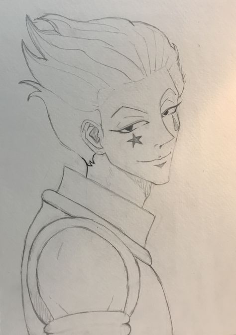 #Hisoka #hunterXhunter #illustration #drawing #sketch Hisoka Drawing Pencil, Hunter X Hunter Drawings Pencil, Hisoka Drawing, Hunter Drawing, Drawing Ideas Easy, Kaneki Ken, Sketch Illustration, Sketches Easy, Drawing Sketch