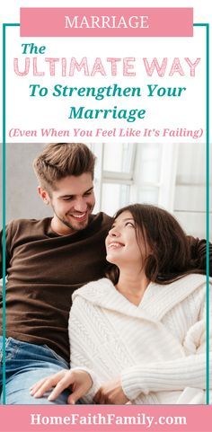 There's lots of marriage advice about how to strengthen your marriage. This post explains the ultimate way to strengthen your marriage after everything else you've tried has failed. From one Christian husband and wife to another, you can strengthen your m Strengthen Your Marriage, Improve Marriage, Christian Husband, Failing Marriage, Sacred Union, After Everything, Intimacy In Marriage, Relationship Struggles, Godly Marriage