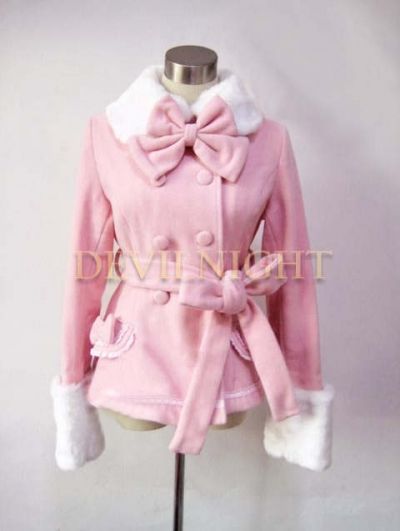 Pink Sweet Princess Short Winter Lolita Coat Girls Sweet, Mori Girl, Pink Outfits, Lolita Dress, Gothic Lolita, Character Outfits, Girls Jacket, Lolita Fashion, Japanese Fashion