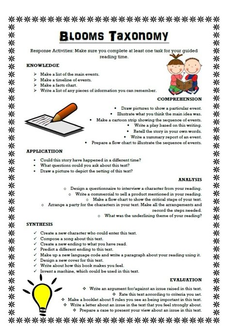 Bloom Taxonomy Questions, Blooms Taxonomy Activities, Blooms Taxonomy Questions, Bloom's Taxonomy, Guided Reading Activities, Blooms Taxonomy, Instructional Strategies, Bingo Board, Literature Circles