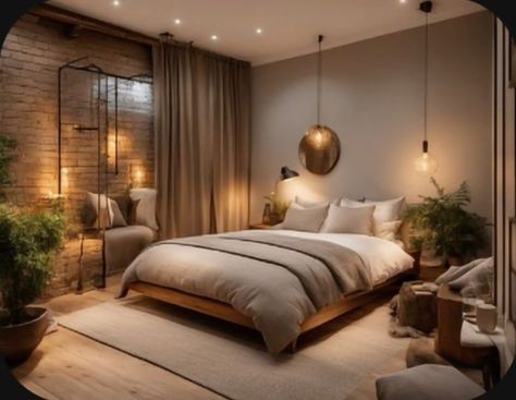 Tan Walls Bedroom, Chocolate Brown Bedrooms, Chocolate Bedroom, Dark Brown Bedrooms, Male Bedroom Ideas, Bohemian Bedroom Design, Luxury Bed Sheets, Mens Bedroom, Brown Bedroom