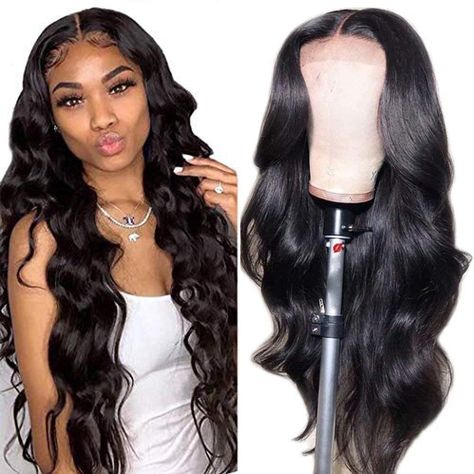 PRICES MAY VARY. 【Natural & Health, True to Length】 Brazilian Virgin Human Hair Lace Front Wigs, 180% Density Body Wave Lace Front Wigs for Black Women Human Hair, Looks More Full & Natural. 【No Smell, No Shedding & No Tangle】 Body Wave Front Wigs Human Hair Pre Plucked Can be Dyed, Straightened, Curled, Bleached and Restyled as Your Own Hair. Healthy and Vibrant, Comfortable Against Skin. 【Glueless Wigs Human Hair, Easy to Wear & Take Off】13x6 HD Lace Front Wigs Human Hair, Human Hair Wigs for Hair Color Images, Brazilian Lace Front Wigs, Dunner Wordend Haar, Long Hair Wigs, Closure Wigs, Monofilament Wigs, Lace Front Wigs Human Hair, Cheap Human Hair, Remy Human Hair Wigs