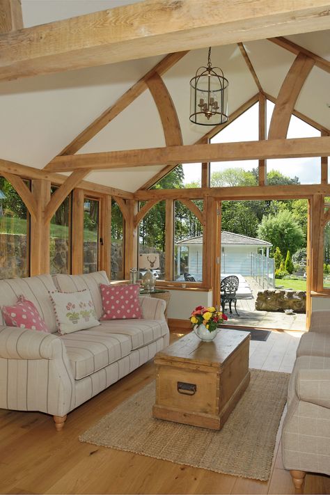 garden room interior Garden Room Interiors, Interior Design Guide, Timber Construction, Design Guide, Wooden Garden, Pool House, Garden Room, Room Furniture, Exterior Design