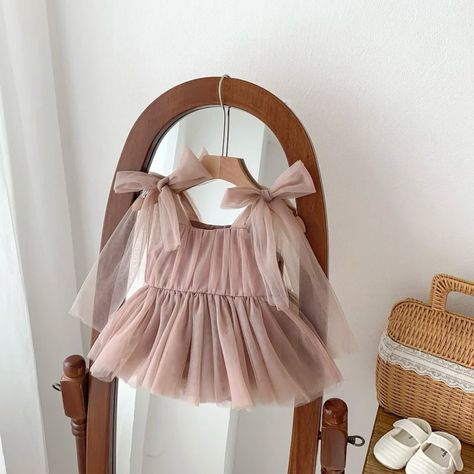 Twirl into elegance with our Baby Girl Mesh Bow Dress 🎀✨ Perfect for making every little moment magical! #BabyFashion #cuteandclassykids Newborn Diy, Princess Ages, Gender Reveal Baby Shower Themes, Baby Princess Dress, Ballet Birthday, Baby Room Diy, Girls Tulle Dress, Real Princess