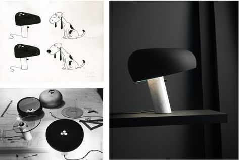 Achille and Pier Giacomo Castiglioni’s Snoopy Lamp Turns 50 - SURFACE Flos Snoopy Lamp, Snoopy Lamp, Flos Snoopy, Snoopy Table, Achille Castiglioni, Limited Run, Stand Design, Everyday Objects, Dimmer Switch