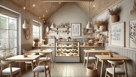 Bakery Storefront Ideas, Small Bakery Interior, Cake Favors, Cupcake Queen, Bakery Interior, Small Bakery, Just Cakes, Cake Shop, Scandinavian Interior