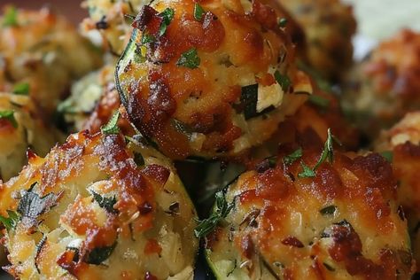 Zucchini Garlic Bites Air Fryer, Zucchini Garlic Bites Recipe, Zucchini Garlic Bites, Side Veggies, Garlic Bites, Best Zucchini Recipes, Cocktail Food, Zucchini Bites, Easy Zucchini Recipes