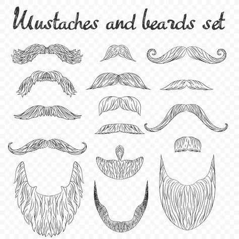 Alpha Background, Beard Art, Fashion Elements, Infographic Poster, Awesome Beards, Drawing Style, Beard Styles For Men, Beard No Mustache, Woman Drawing