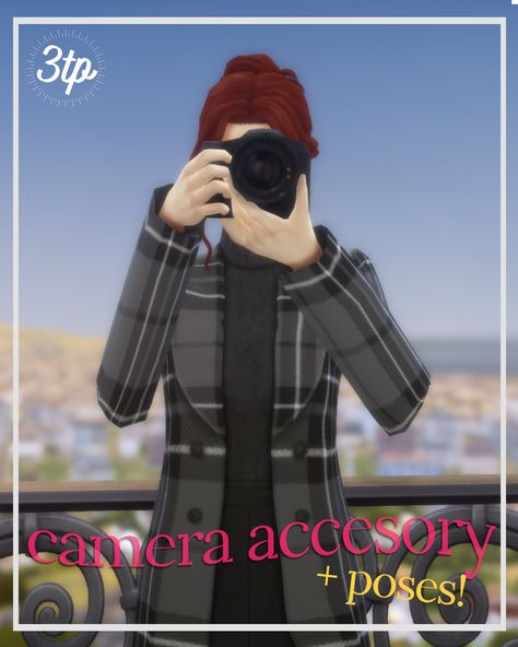 Cc Camera, Sims 4 Collections, Different Aesthetics, Sims 4 Cas, Sims 4 Game, Ts4 Cc, The Sims4, Female Poses, Maxis Match