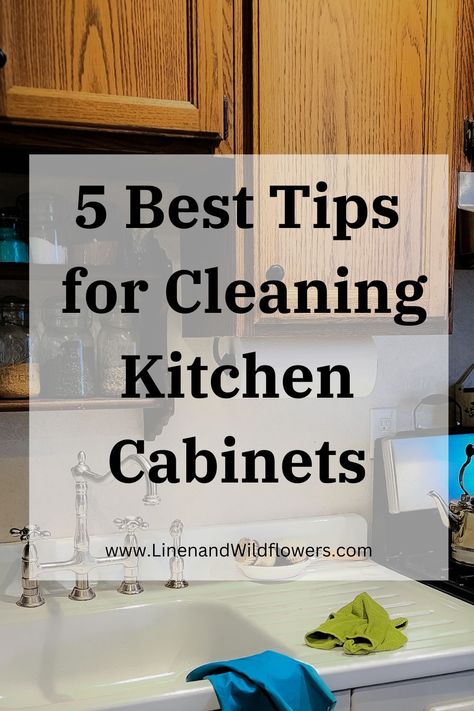 Discover the ultimate guide to pristine kitchen cabinets with these 5 best tips for cleaning kitchen cabinets. Unveil expert advice on using the finest cleaners and techniques to ensure your cabinets shine and maintain their beauty. Elevate your kitchen maintenance with these top tips today. Clean Oak Kitchen Cabinets, Declutter Kitchen Cabinets, Cleaning Kitchen Cabinets, Cleaning Cabinets, Clean Kitchen Cabinets, Declutter Kitchen, Wood Cleaner, Cleaning Kitchen, Oak Kitchen Cabinets