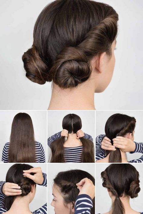 Turn heads with adorable space buns. Discover different ways to style this trendy hairstyle at Glaminati.com. #glaminati #spacebuns #spacebunshairstyles #spacebunstutorial #bunshairstyle #lowbunshairstyle #bunshair #sidebunshair Long Hairstyle For Work, Professional Space Buns, Low Space Buns Long Hair, Two Low Space Buns, How To Do Low Space Buns, Low Space Buns Curly Hair, Low Buns For Long Hair, Low Space Buns Tutorial, Work Hair Styles