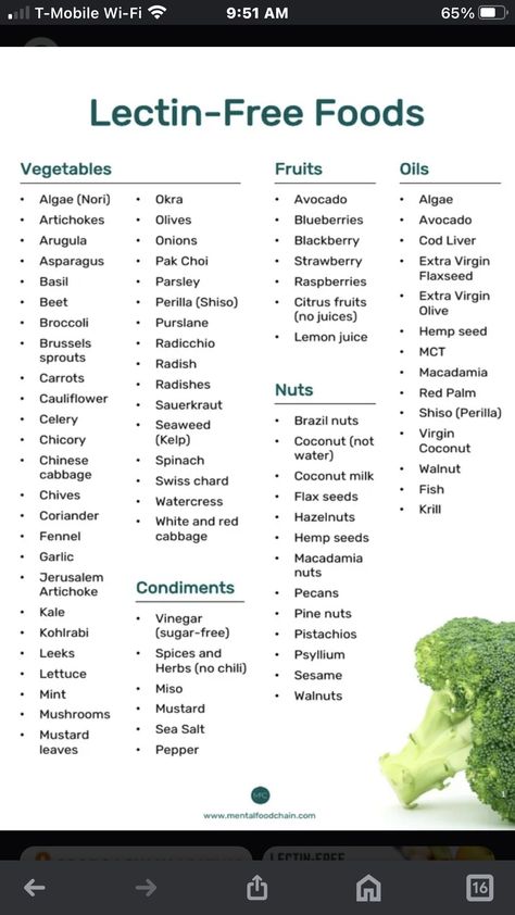 Low Lectin Diet, Lectin Free Vegetables, Lectins Free Food List, Lectin Free Foods List, Foods With Lectins To Avoid, High Lectin Food List, Foods High In Lectins, Low Lectin Foods, Lectin Foods