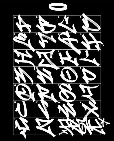 Graffiti Alphabet Styles, Tag Alphabet, Graffiti Lettering Alphabet, Graffiti Art Letters, Graffiti Wildstyle, Graffiti Text, Graffiti Words, Graffiti Lettering Fonts, Graffiti Writing